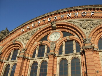 Eingang Hauptbahnhof Bremen